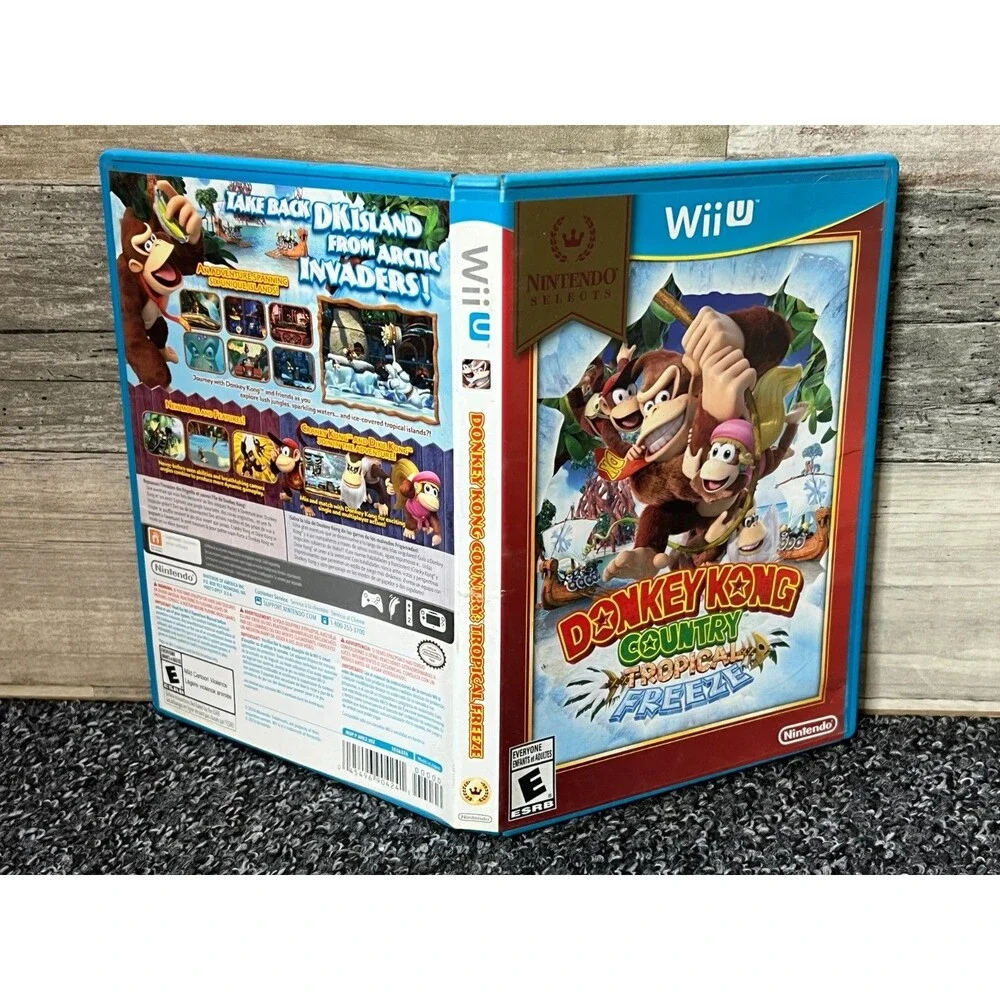 Donkey Kong Country: Tropical Freeze (Nintendo Wii U, 2016) Tested